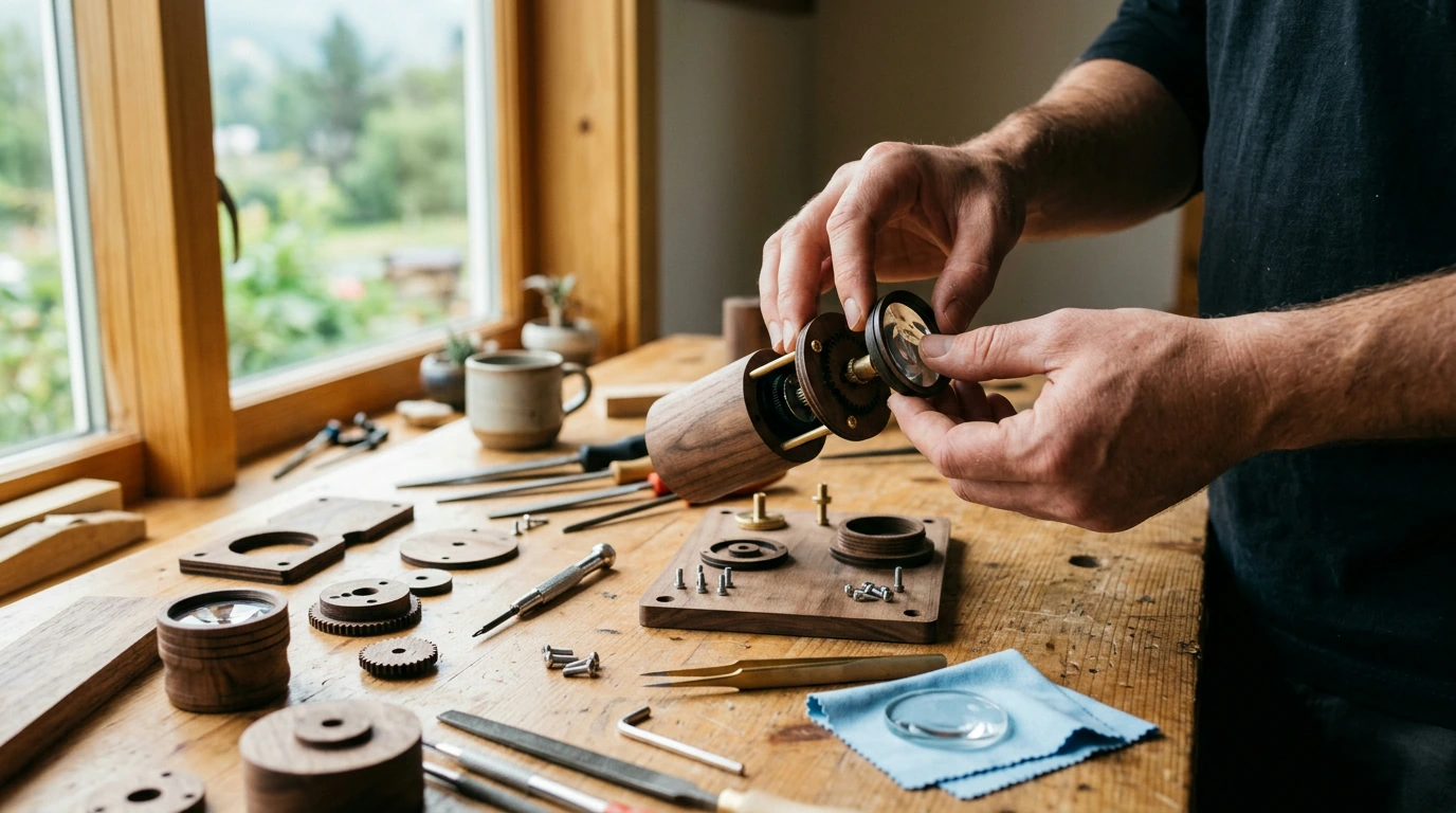 DIY Wooden Monocular Telescope Kit: Build & Focus Guide