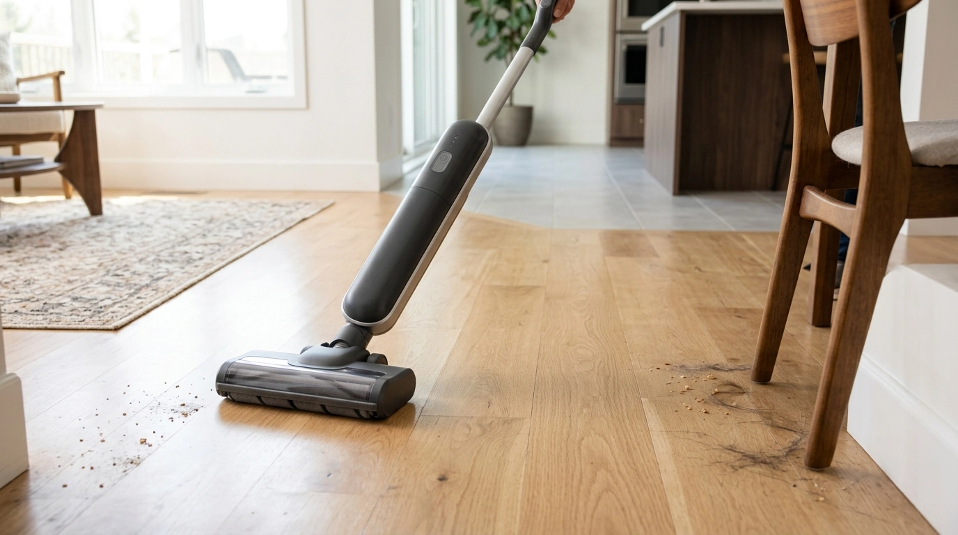 Cordless Hardwood Floor Cleaner: Smart, Lightweight Cleanup